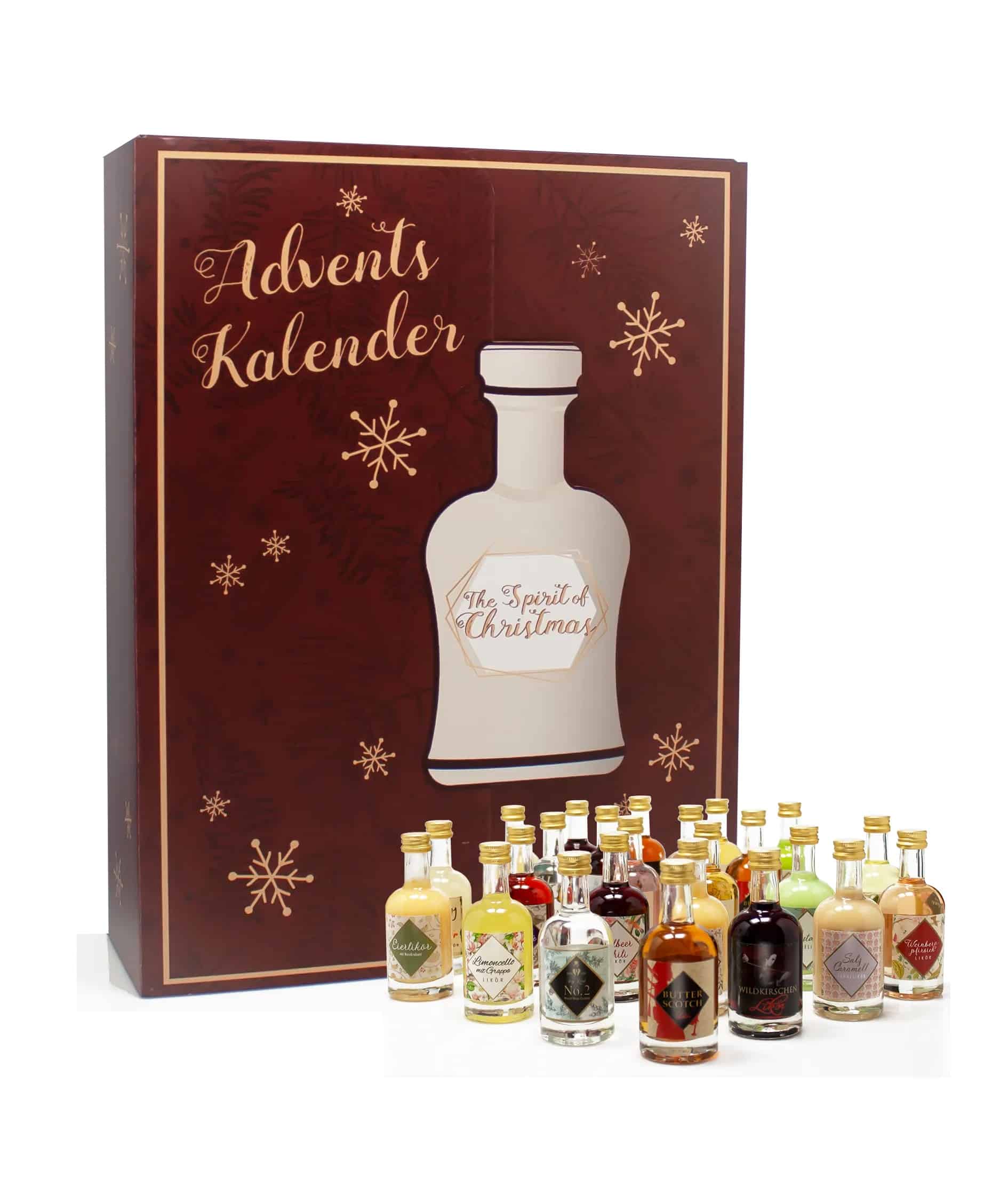 Likör Adventskalender, Pallhuber, Brandneu 2022, Für Männer, Getränke, Likör, Whisky