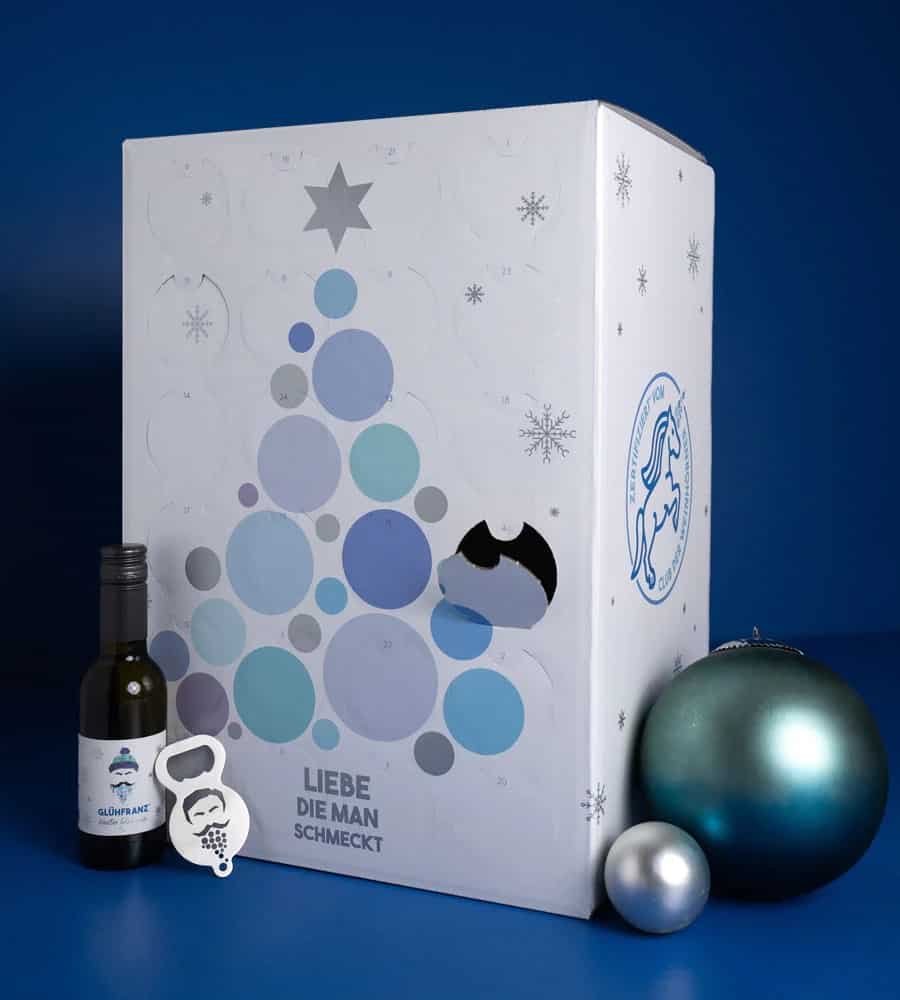 Wein Adventskalender, SCHORLEFRANZ, Adventskalender Frauen, Brandneu 2022, Getränke, Wein