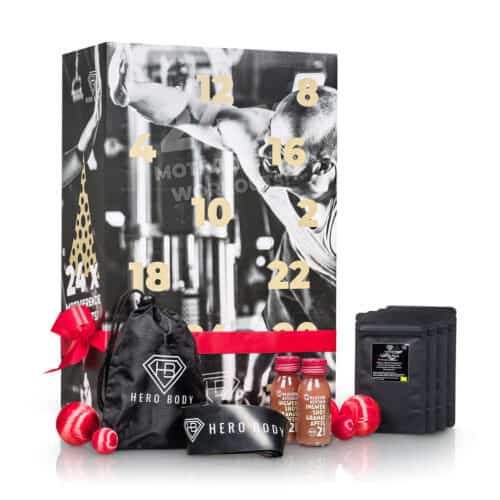 HERO BODY Fitness-Adventskalender 2024 – Bildquelle: Amazon.de