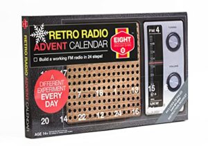 Acht Retro Radio Adventskalender