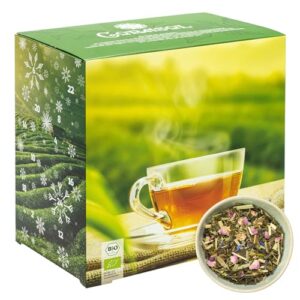 Corasol Premium Bio-Tee-Adventskalender 2020 mit 24 Premium Bio-Teesorten