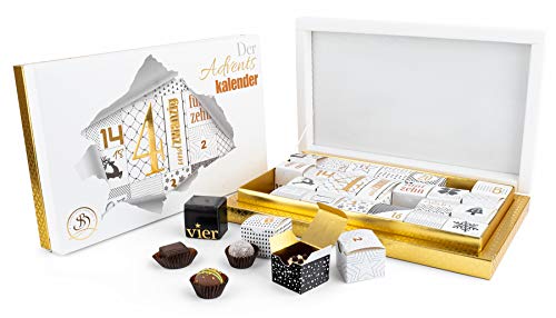 Pralinen-Adventskalender Sommelier Stefanie Bengelmann
