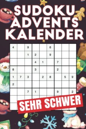 Sudoku Adventskalender: SEHR SCHWER