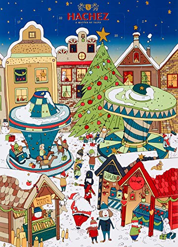 Hachez Adventskalender der Weihnachtsmarkt