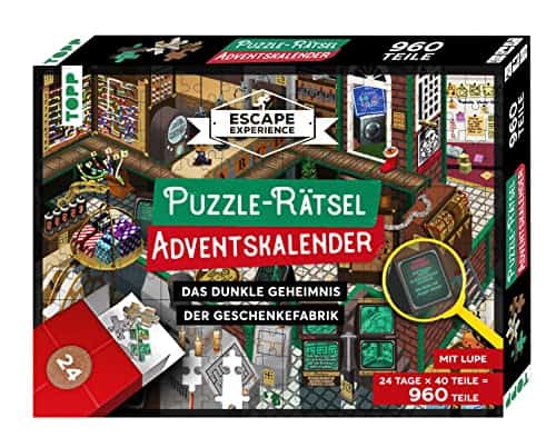Rätsel-Adventskalender - Das dunkle Geheimnis der Geschenkefabrik