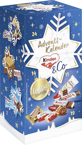 kinder und Ferrero Adventskalender 2022