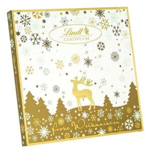 Lindt Schokolade Goldstücke Adventskalender 2023 | 24 süße Überraschungen