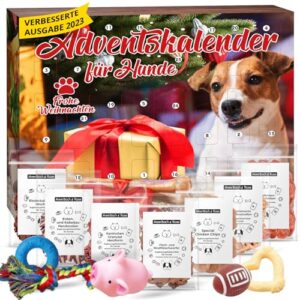 Hunde Adventskalender 2023 mit köstlichen Leckereien