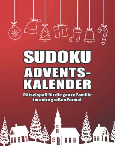 Sudoku Adventskalender, SUDOKU, Rätsel Adventskalender, Sudoku Adventskalender
