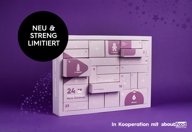 BRIGITTE Back Adventskalender Brigitte Box Adventskalender, Backen, Brigitte Box, Hobby, Adventskalender Frauen, Neu Hinzugefügt