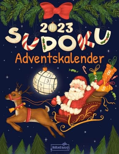 Sudoku Adventskalender, SUDOKU, Rätsel Adventskalender