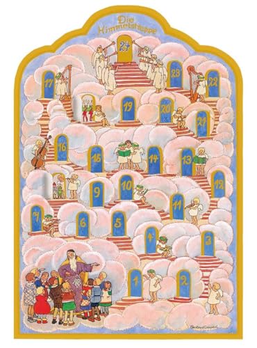 Papier Adventskalender, Bilder, Brandneu 2021, Nostalgie Adventskalender, Papier Adventskalender