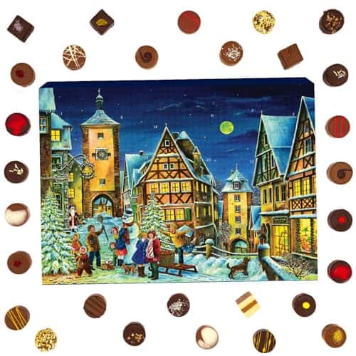 Hallingers 24 Pralinen-Adventskalender
