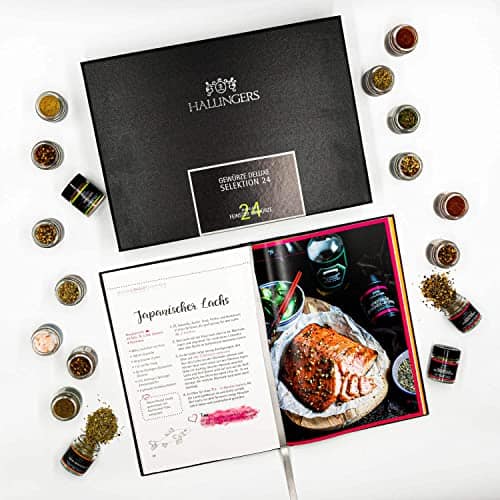 Hallingers 24er Gewürz-Geschenk-Set Welcome to the Winter BBQ 2022 – Bildquelle: Amazon.de