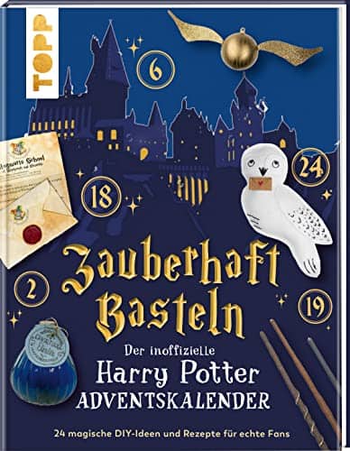 Zauberhaft Basteln – Harry Potter Adventskalenderbuch