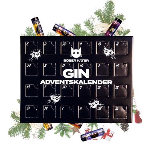 Böser Kater Gin Adventskalender 2024 – Bildquelle: Amazon.de