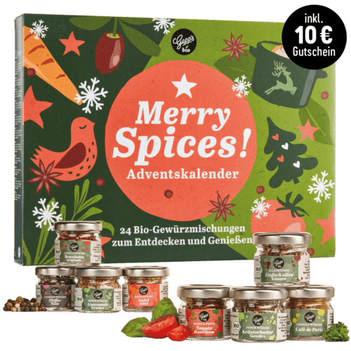Gepps Bio Gewürz Adventskalender 2024 – Bildquelle: Amazon.de