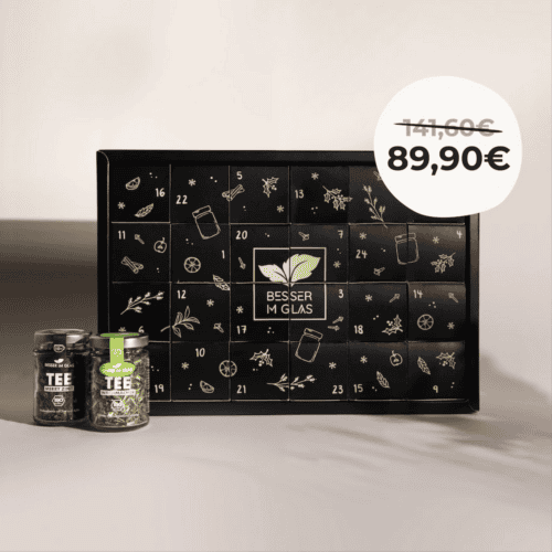 Besser im Glas Bio-Tee Adventskalender 2024 – Bildquelle: Amazon.de