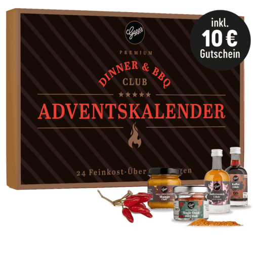 Gepps Dinner & BBQ Adventskalender 2024 – Bildquelle: Amazon.de