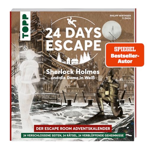 Krimi Adventskalender, 10–99 Jahre, 2022, krimi-adventskalender, raetsel-adventskalender, sherlock-holmes
