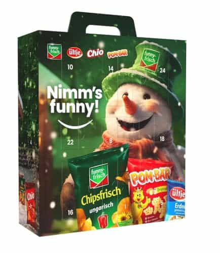 funny-frisch Intersnack Adventskalender 2024