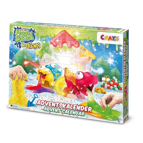 Craze Adventskalender, 2024, ‎ab 3 Jahren, CRAZE, schleim-slime