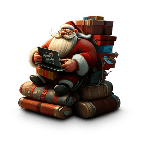 santa adventskalender paradies