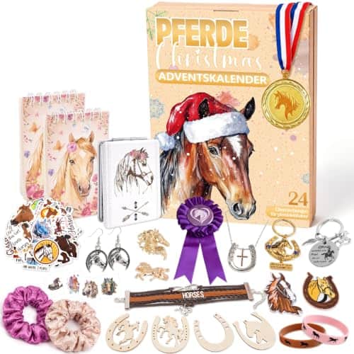 Pferde Adventskalender für Mädchen